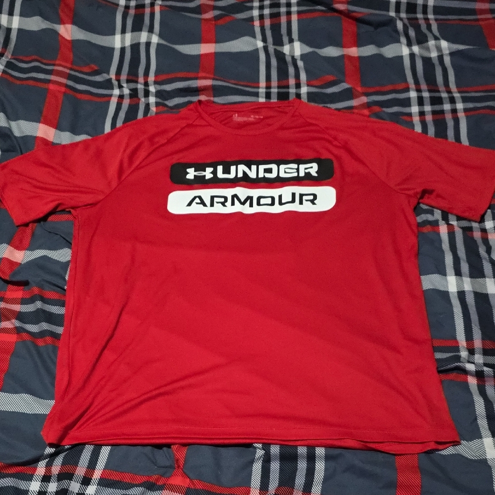 Under Armour Vibrant Red Tee
